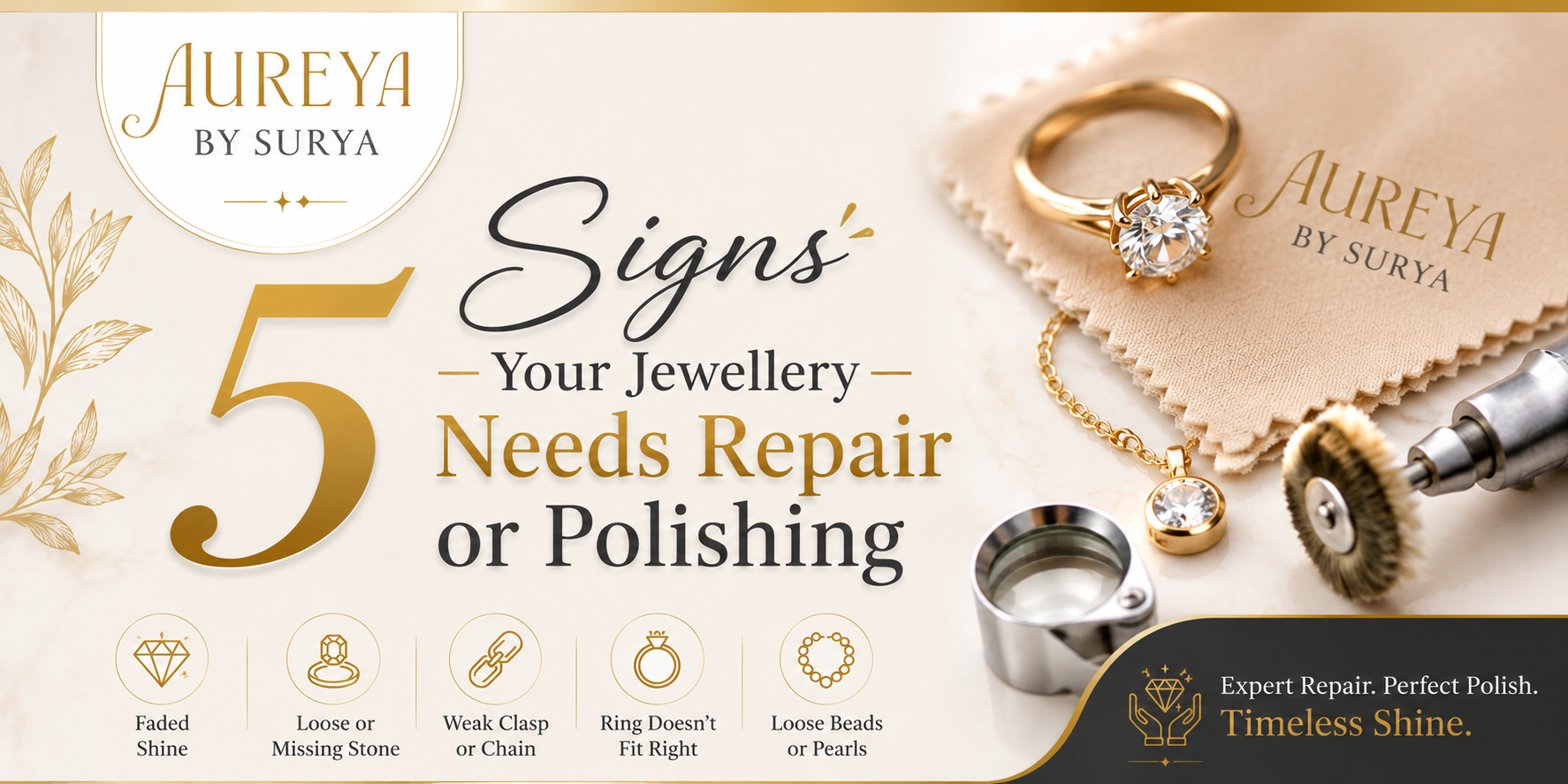 5 Signs Your Jewellery Needs Repair or Polishing