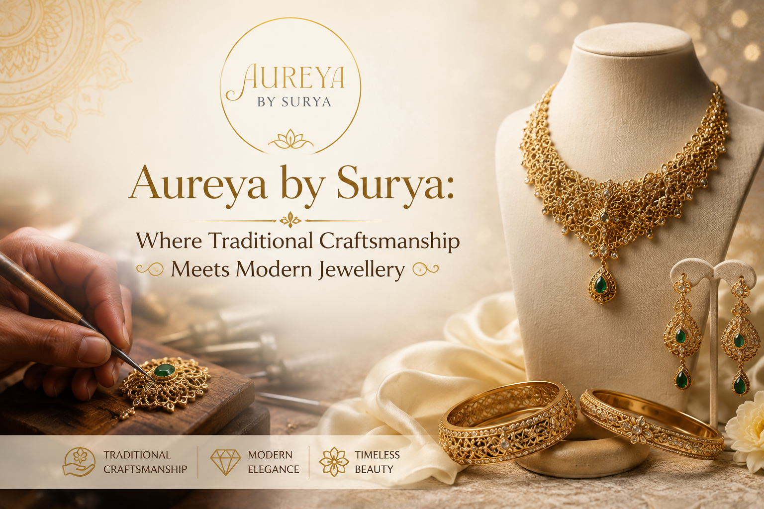 Aureya by Surya: Where Traditional Craftsmanship Meets Modern Jewellery
