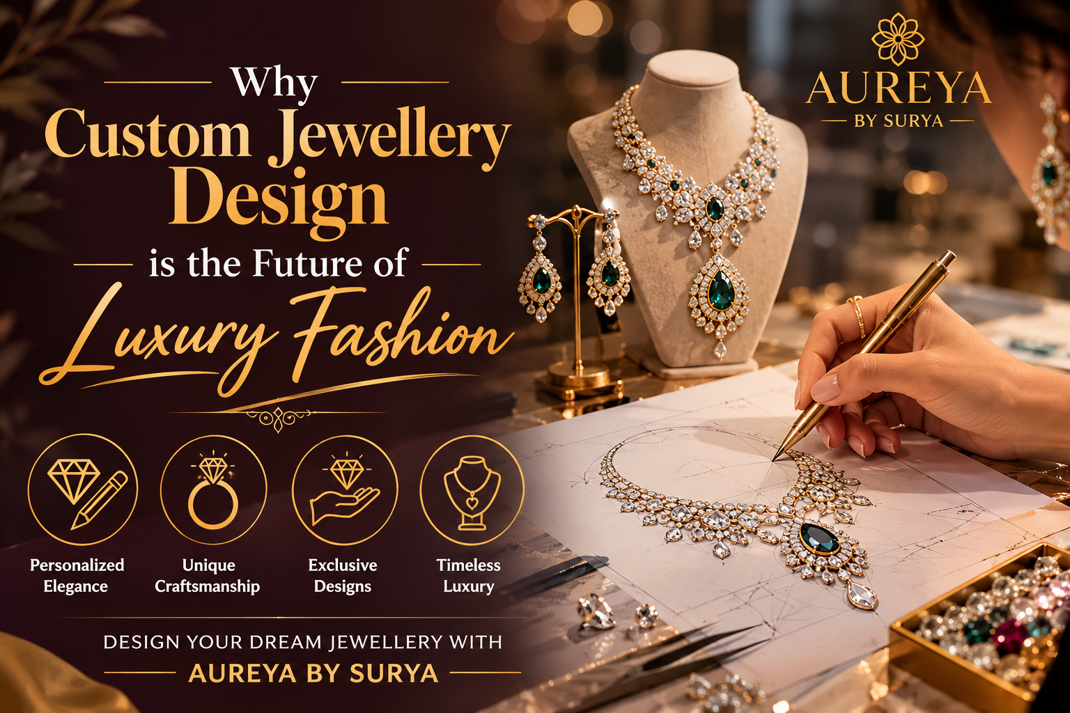 Why Custom Jewellery Design is the Future of Luxury Fashion