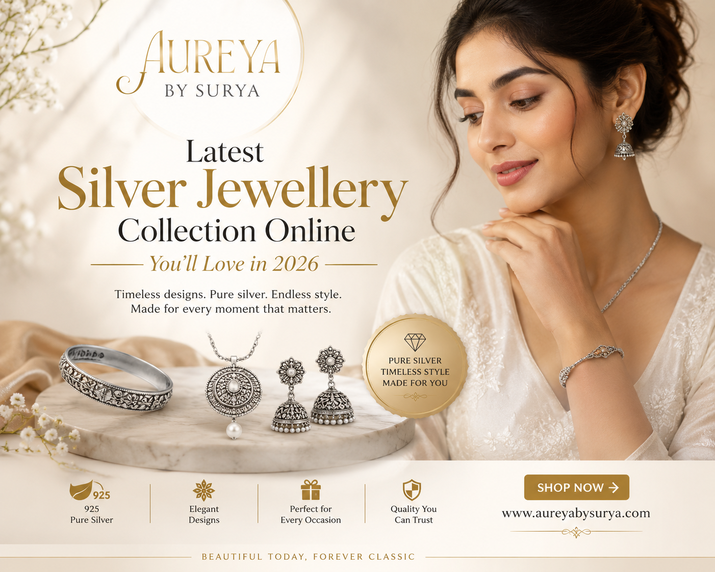 Latest Silver Jewellery Collection Online You'll Love in 2026