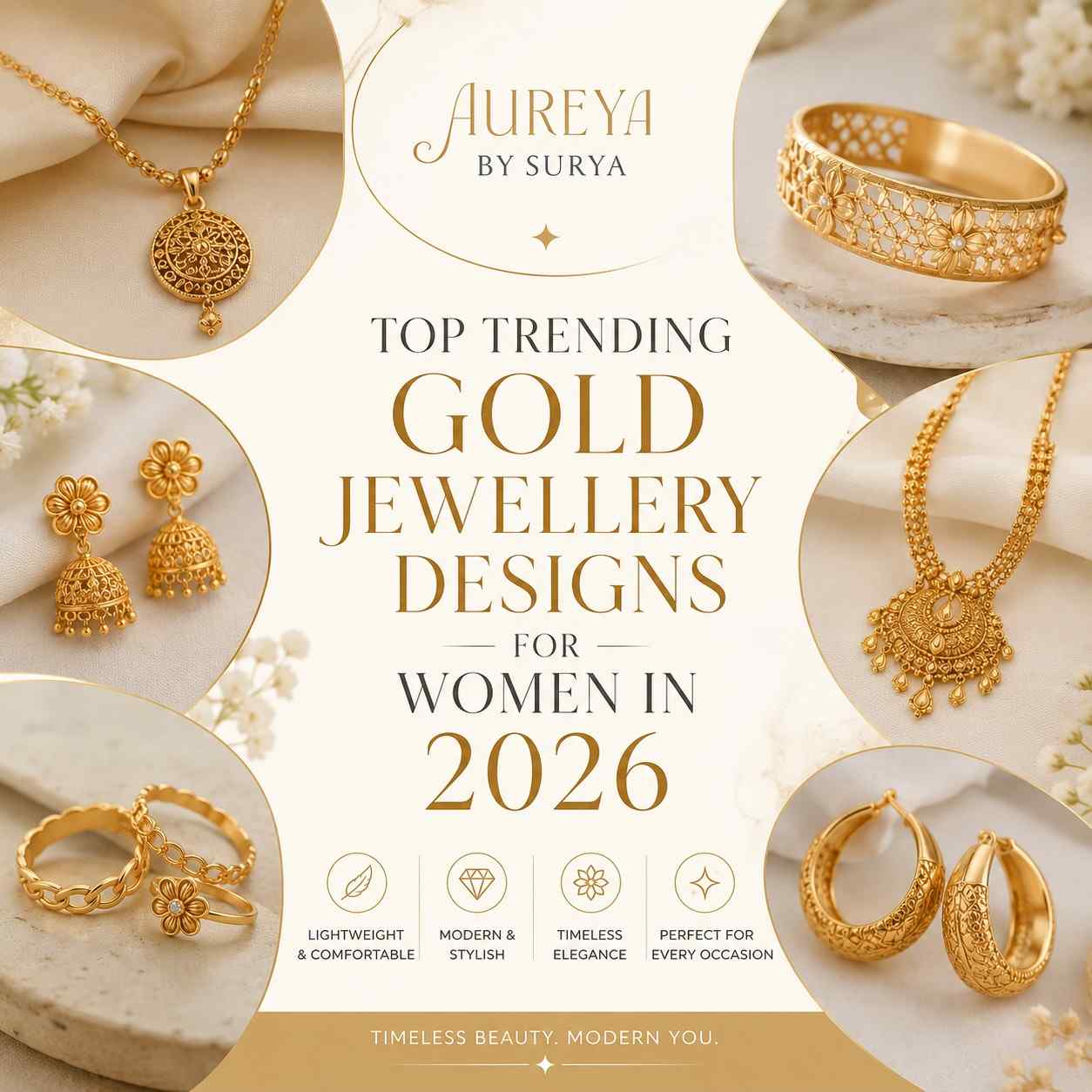 Top Trending Gold Jewellery Designs for Women in 2026