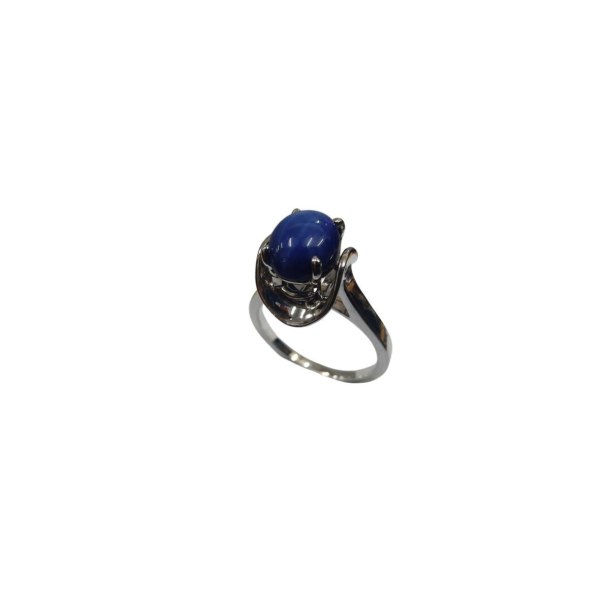 Contemporary Lundi Blue Star Ring