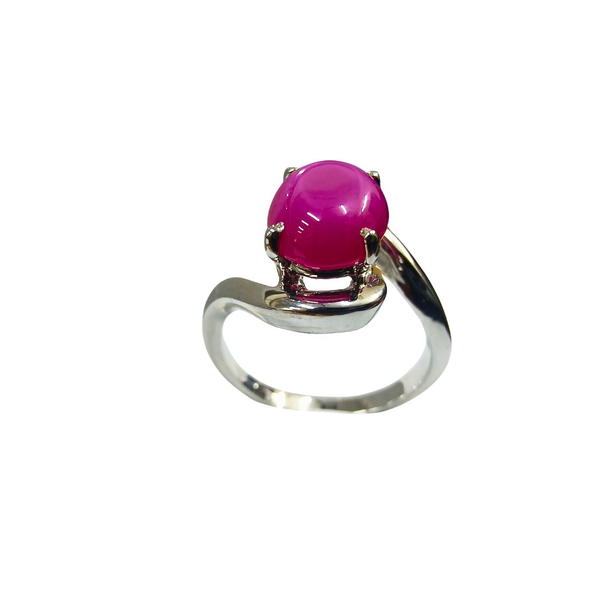 Delicate Lundi Star Silver Ring