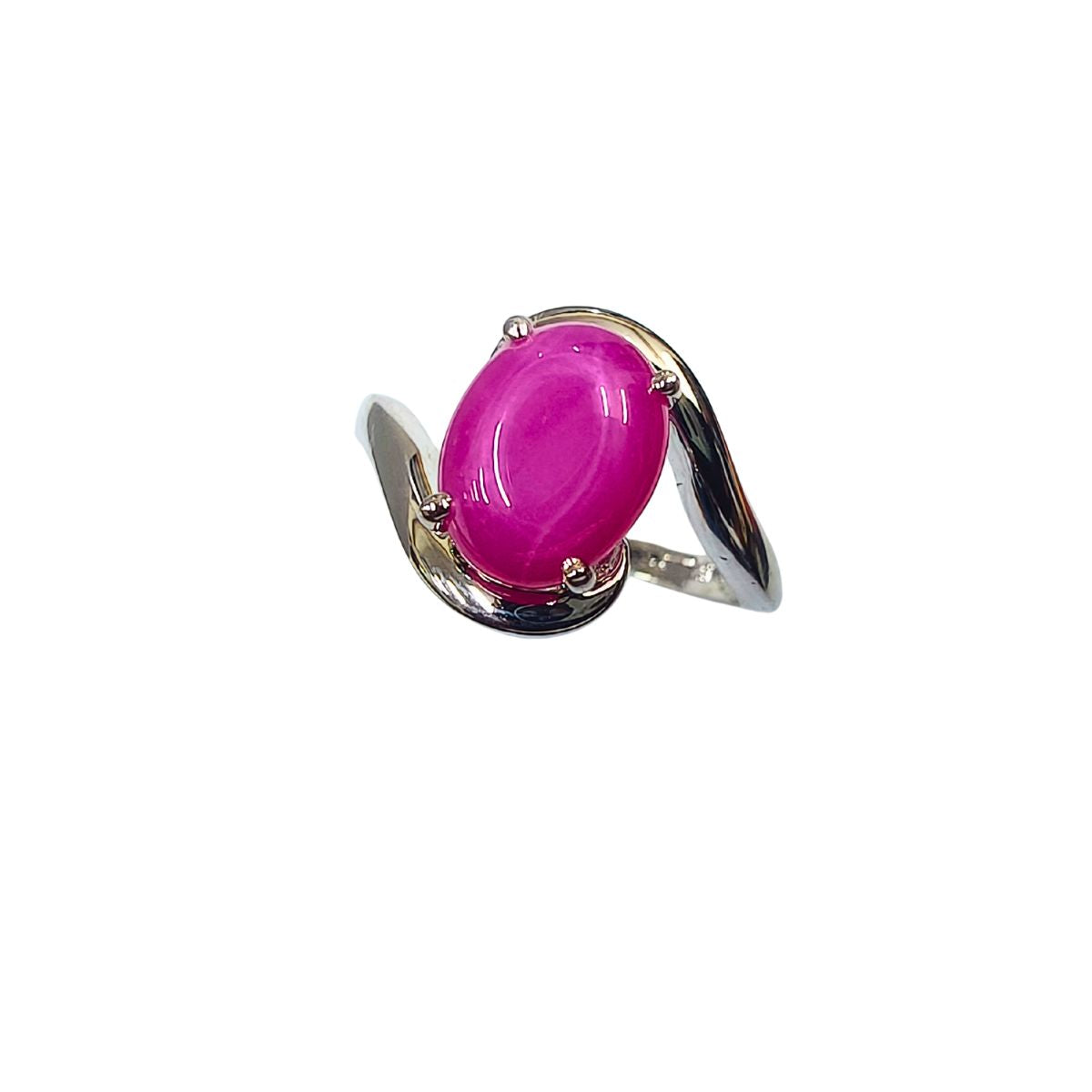 Delicate Lundi Star Silver Ring