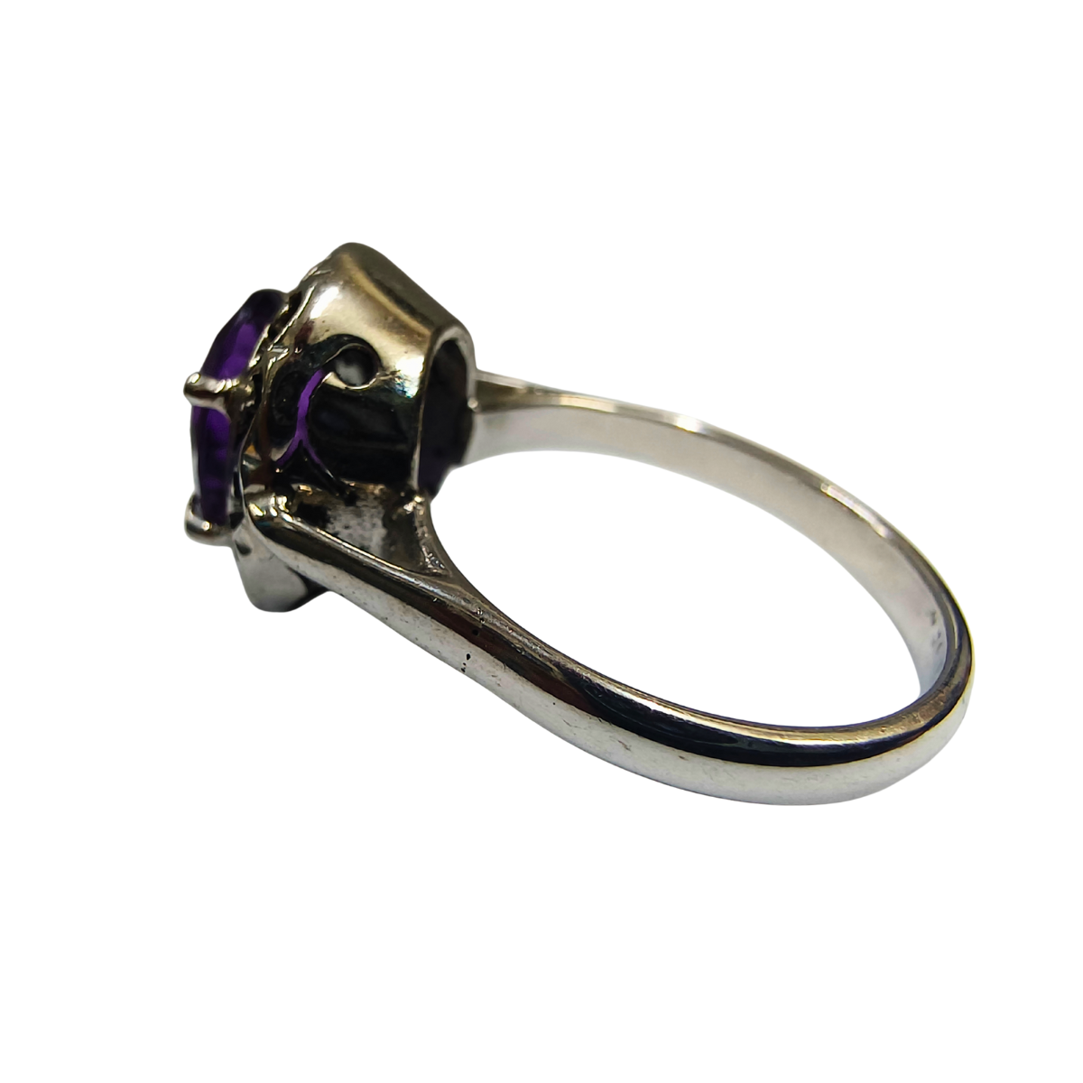 Timeless Purple Amethyst Ring
