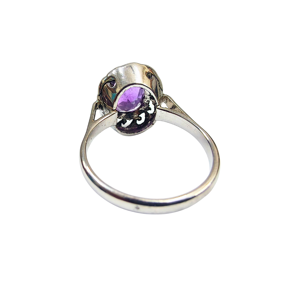 Timeless Purple Amethyst Ring