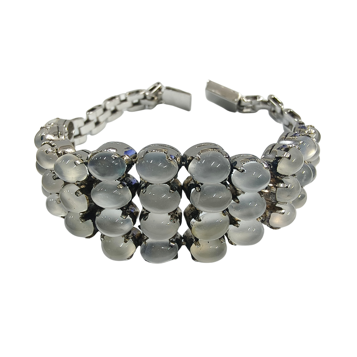 Celestial Glow Moonstone Layered Bracelet