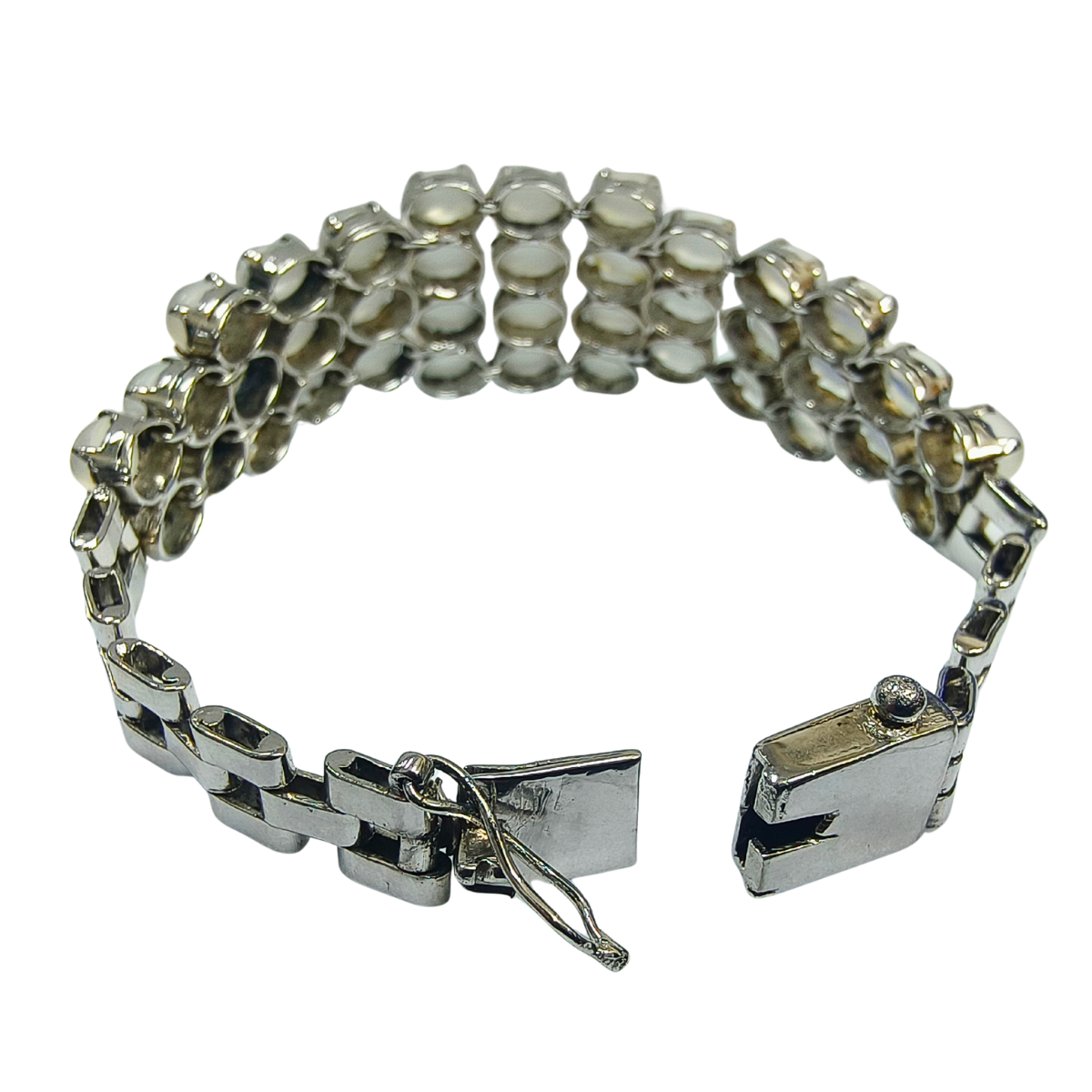 Celestial Glow Moonstone Layered Bracelet