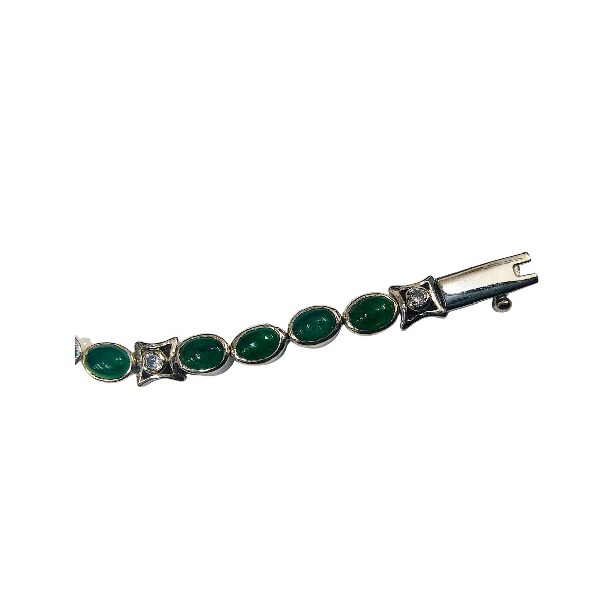Royal Emerald & Zircon Bracelet