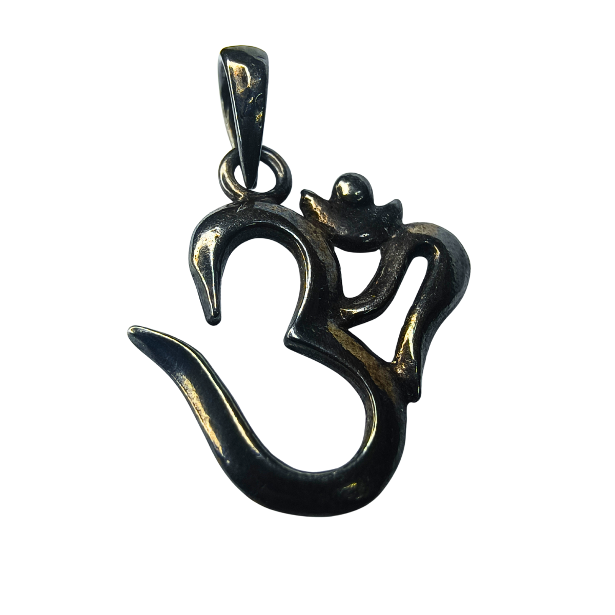 Timeless Om Pendant in Silver